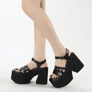 Chunky Sandals Goth