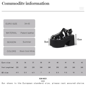 Chunky Sandals Strap Gladiator