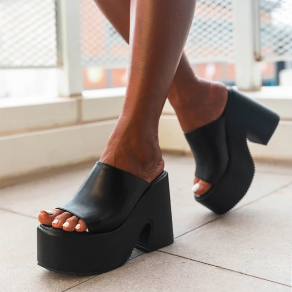 Chunky Sandals Summer Mules