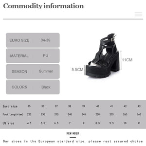 Chunky Sandals Thick Bottom