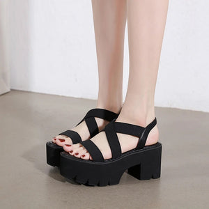 Chunky Sandals Thick Platform