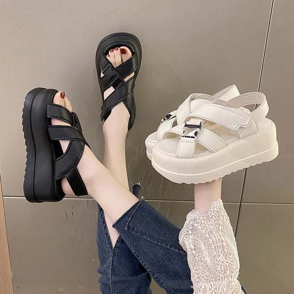 Chunky Sandals with Straps