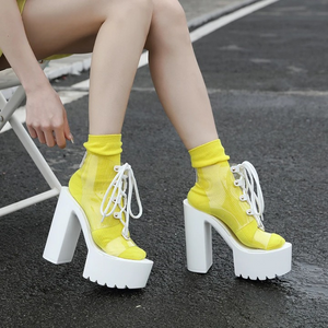 Chunky Transparent Sandal