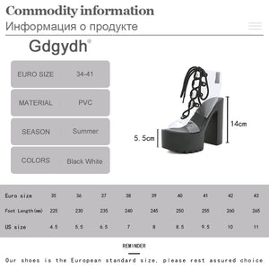 Chunky Transparent Sandal