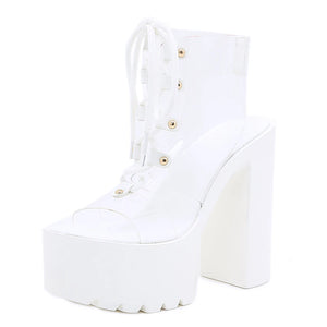 Chunky Transparent Sandal