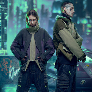 City Functional Cyberpunk Jacket