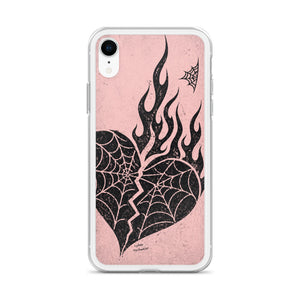 Burning Heart Y2K Phone Case
