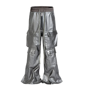 Coated Cyberpunk Pants Futurist