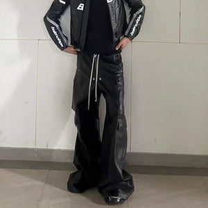 Coated Cyberpunk Pants Futurist