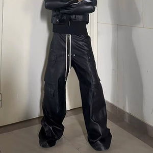 Coated Cyberpunk Pants Futurist