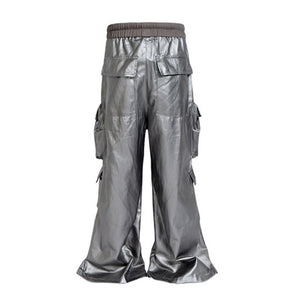 Coated Cyberpunk Pants Futurist
