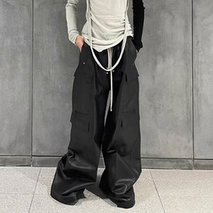 Coated Cyberpunk Pants Futurist