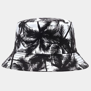 coconut tree Bucket Hats