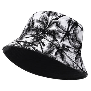 coconut tree Bucket Hats