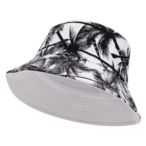 coconut tree Bucket Hats