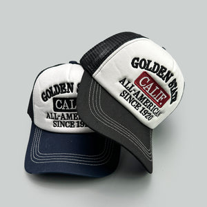 Color Block Breathable Y2K Cap