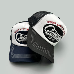 Color Block Breathable Y2K Cap