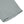 Close-up of a leg hem, folded under and stitched flat on the thin haze blue fabric