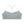 Haze blue colourway laid flat, front view, a soft grey blue body edged in white trim