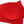 Inside the red sports bra, a cup pad set into the lining above the wide elastic band