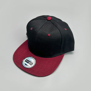 Color Block Simple Y2K Cap