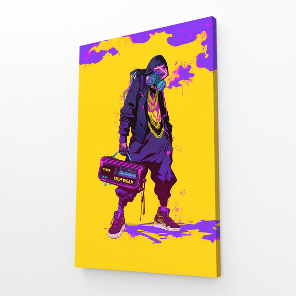 Colorful Cyberpunk Art | CYBER TECHWEAR®