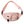 Colour block fanny pack in khaki, pink, red or black
