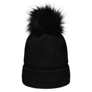 Columbia pom-pom beanie Black