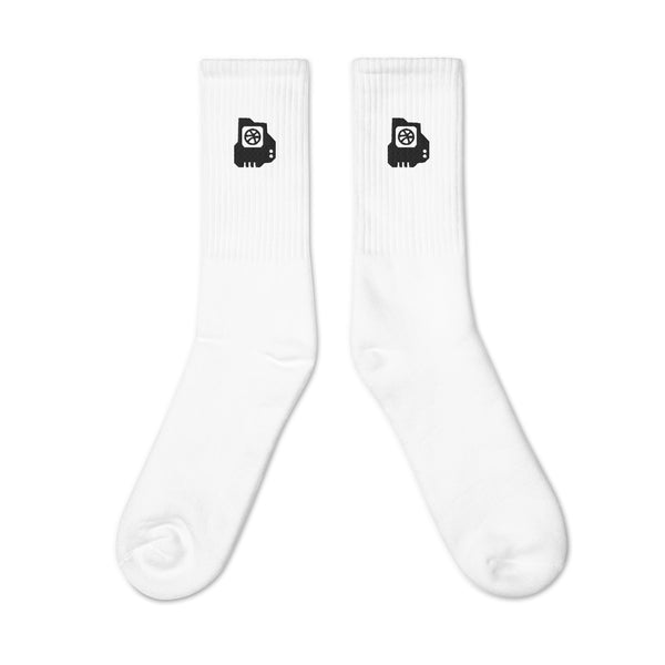 Comfort White Socks Thick