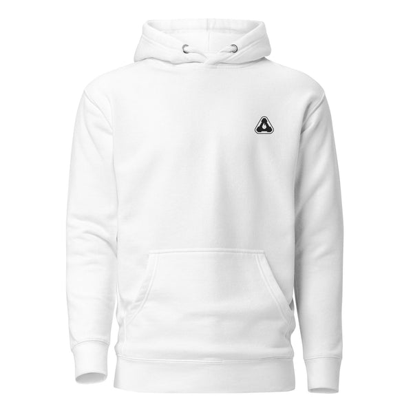 Comfortable Embroidered White Hoodie