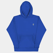 Bequemer Team-Royal-Hoodie mit Stickerei