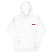 Komfortabler Weißer Bestickter Trend-Hoodie