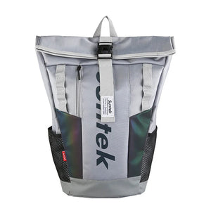 Compact techwear backpack under 20 litres with a laptop compartment