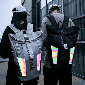 Compact techwear backpack under 20 litres with a laptop compartment
