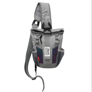 Compact techwear backpack under 20 litres with a laptop compartment