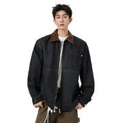 Contrast Color Y2K Jacket