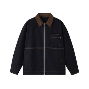 Contrast Color Y2K Jacket