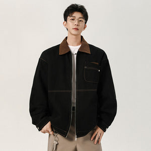 Contrast Color Y2K Jacket