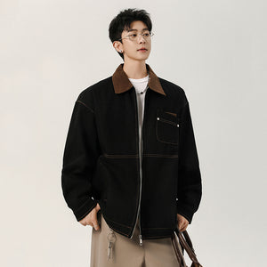 Contrast Color Y2K Jacket