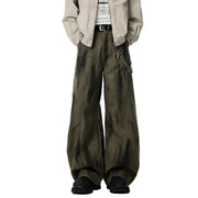 Contrast Color Y2K Jeans