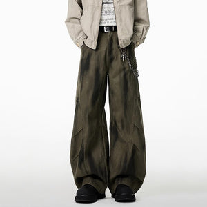 Contrast Color Y2K Jeans