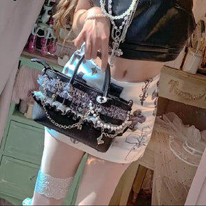 Cool Black Y2k Purse