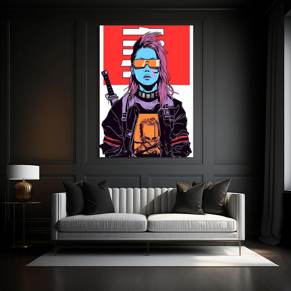 Cool Cyberpunk Art Print | CYBER TECHWEAR®