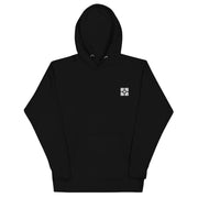 Cooler bestickter schwarzer Hoodie