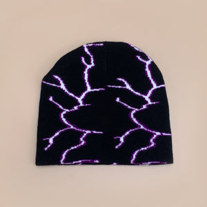 Cool Lightning Beanie Y2K
