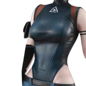 Cosplay cyberpunk Bodysuit - product view on white background