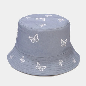 Cotton Butterfly Bucket Hat