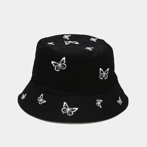 Cotton Butterfly Bucket Hat