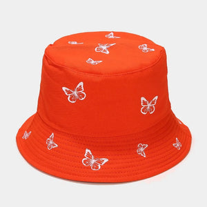 Cotton Butterfly Bucket Hat