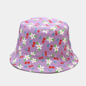 Cotton Cherry Bucket Hat